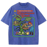 Men’s Plant Graphic Washed Cotton T-Shirt
