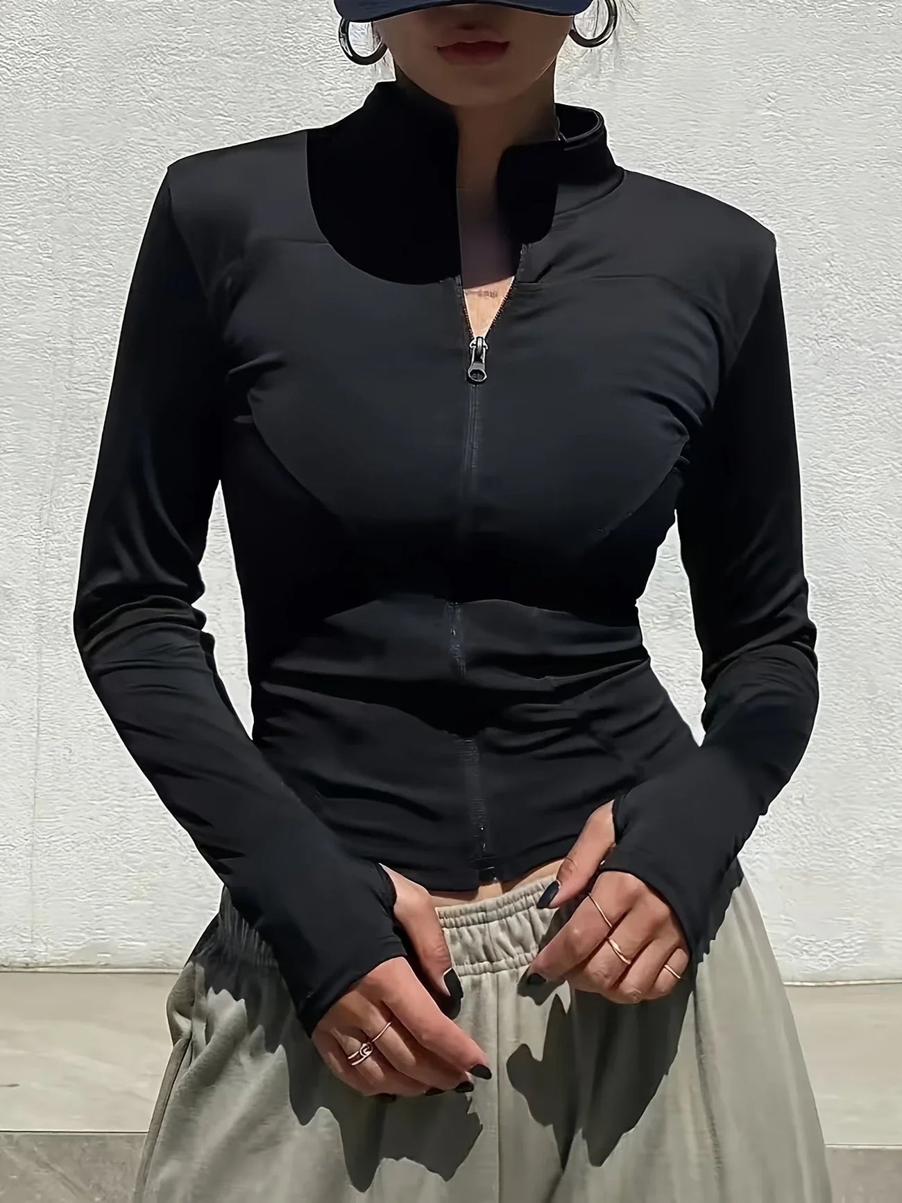 Women's Fall Pilates Quick-Dry Athletic Performance Jacket