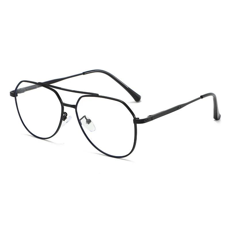 DDDLONG Retro Punk Fashion Pilot Photochromic Sunglasses Women Men Metal Eyeglasses Classic Vintage UV400 Outdoor Shades D679