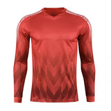 Custom Men Boys Girl Soccer Shirt Goalkeeper Uniform Long Sleeve Football Training Goalkeeper Top Soccer Jersey Pant Shorts Sets