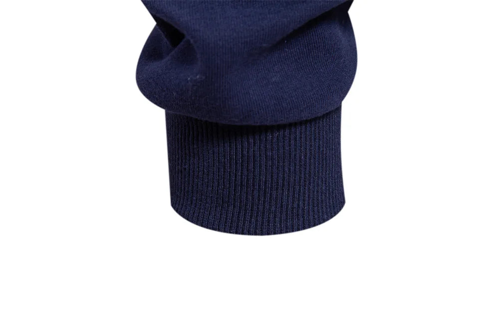 Men's Relaxed Polo Collar Sweater – Autumn Long Sleeve