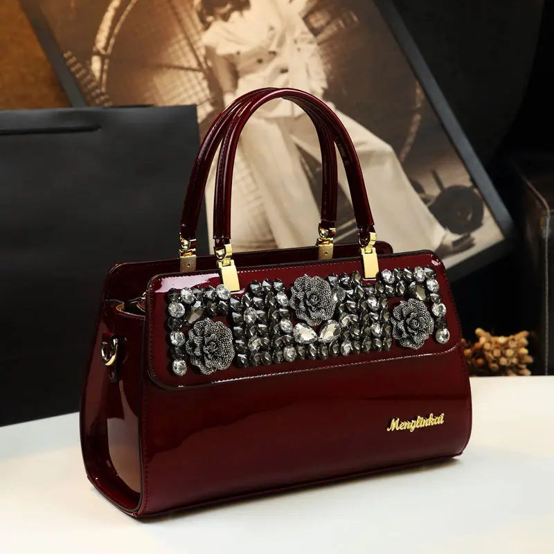 Luxe Leather Shoulder Bag for Women | ABQP