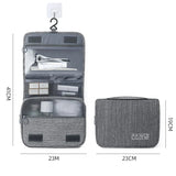 Hanging Travel Toiletry Bag with Zipper