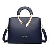 GENUINE VANDERWAH High Quality Pu Leather Casual Tote Luxury Handbags Women Bags Designer Shoulder Crossbody Bags for Women 2025