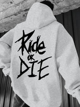 Unisex Graphic Fleece Pullover Hoodie