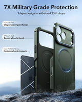 ESR Magnetic iPhone Case with Camera Stand