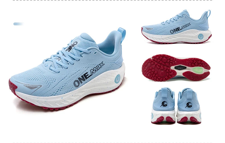 ONEMIX New O-Resilio Running Shoes for Men Lifestyle Jogging Shoes Lightweight Wearable Leisure Sneakers Outdoor Sports Shoes