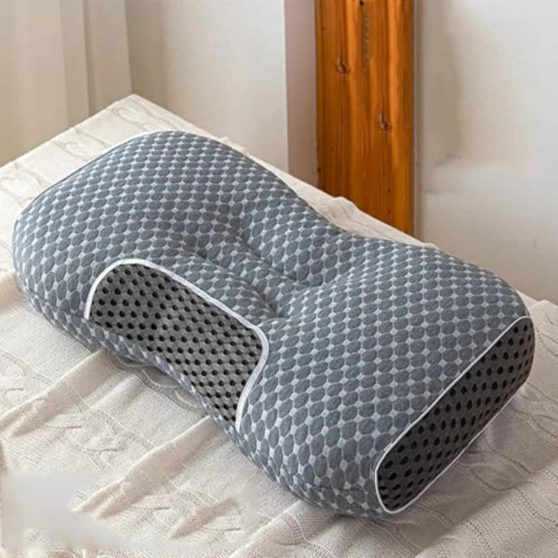 Home Cervical Memory Pillow, Helps Sleep and Protects The Neck Home Pillow,Gray