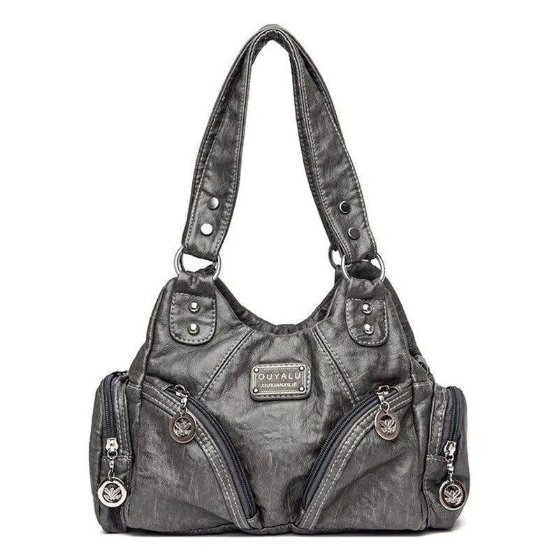 Luxury Soft PU Leather Women's Shoulder Bag