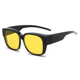 New Fashion Polarized Sunglasses Cover Over Myopia Prescription Glasses Portable Men Women Vintage Fishing Driving Eyewear