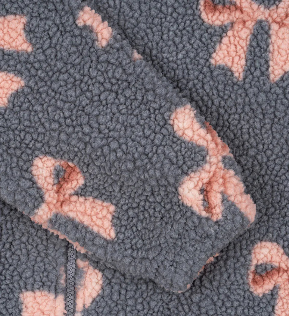 Kids' Sequin Lambswool Winter Jacket