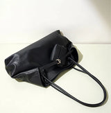 2026 Women's Top Grain Leather Tote Indie Inspired Shoulder Purse Large Capacity Commuting Crossbody Bag Contemporary Daily Use