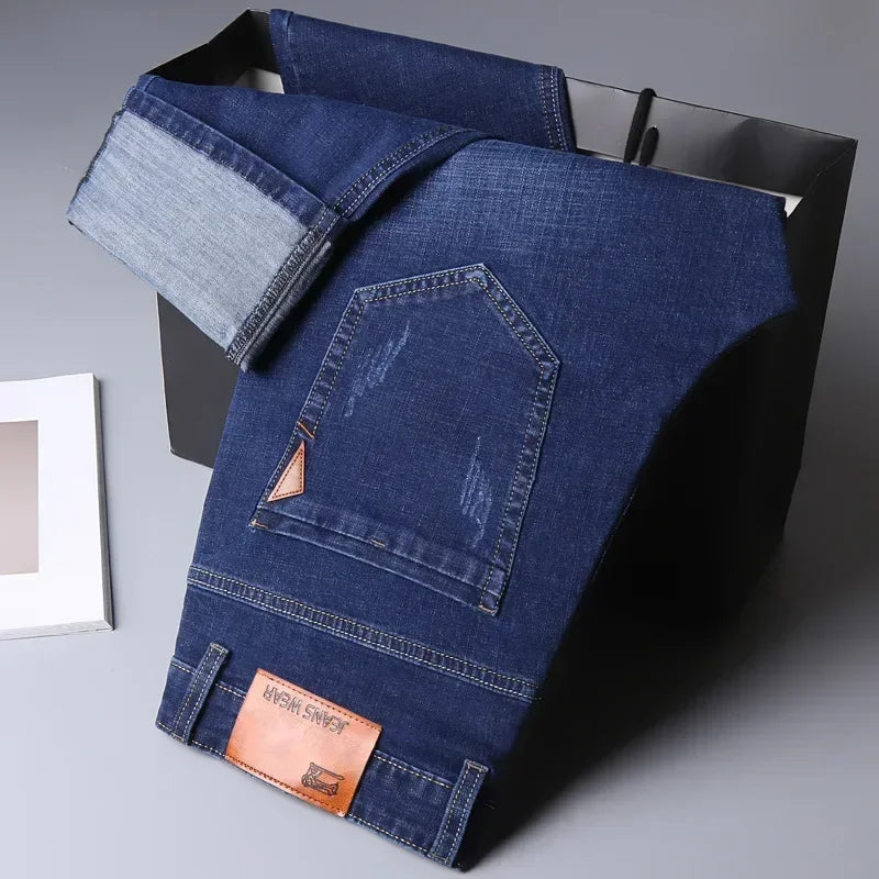 Men's Straight-Leg Ankle Jeans