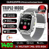 2026 Military-Grade Outdoor Sports Smartwatch 1400mAh