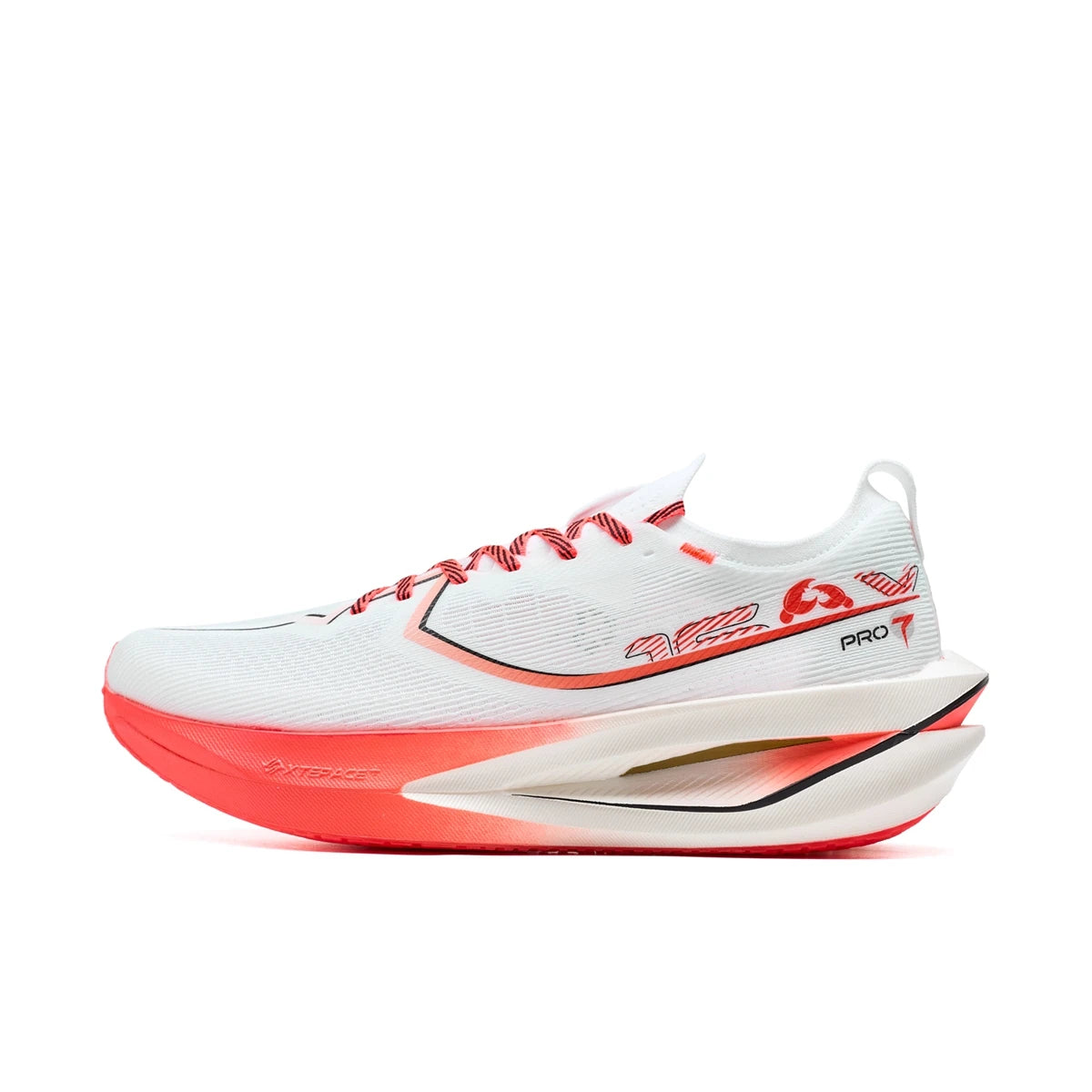 Xtep 160X 7.0 Pro Running Shoes 2025 Cushioning Shock Sneakers Professional Marathon PB Carbon Plate Sports Shoes 975319110041