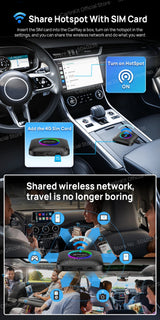 CarlinKit Wireless CarPlay & Android Auto AI Box