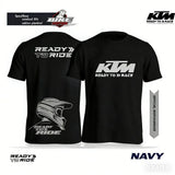 KTM Racing Graphic T-Shirt — Unisex Cotton Off-Road Moto Print Tee