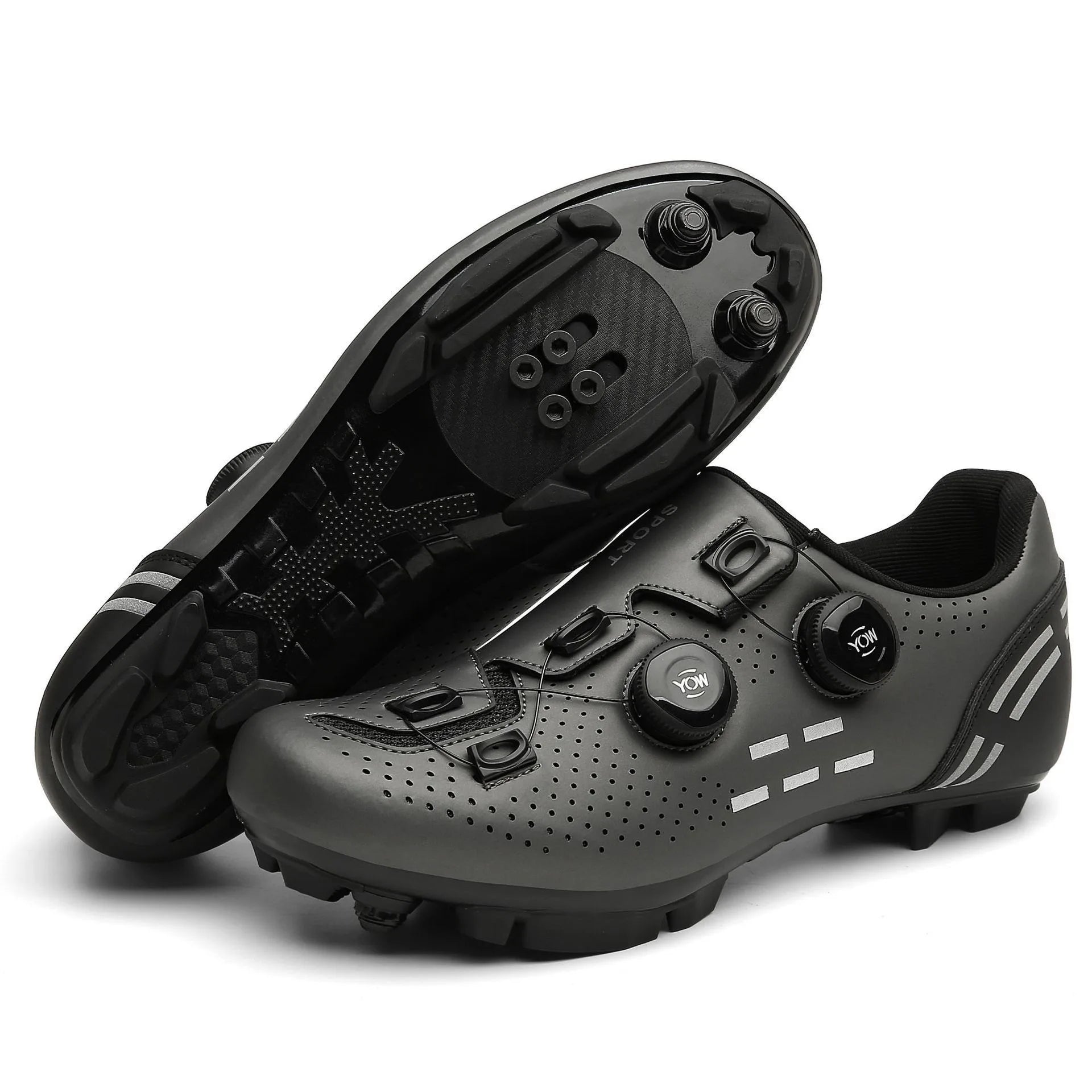 2026 Cycling Sneaker Mtb with Cleats Men Carbon Sports Speed Bike Shoes Women Mountain Racing Flat SPD Road Cycling Footwear