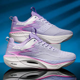 Marathon Running Shoes — Carbon Board, Air Cushion, Breathable & Lightweight Sneakers for Men & Women