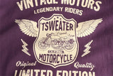 Men's Vintage Motorcycle Cotton T-Shirt