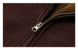 Japanese Vintage Polar Fleece Jacket Men Winter High Quality Thick Jacket Korean Streetwear Loose Couple Trendy Warm Coat Male