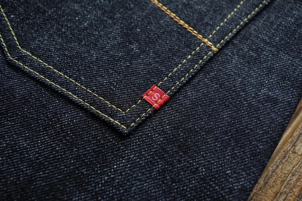 Sauce Origin 1A915-AG Men's Selvedge Denim Jeans | 15 oz Taper Fit