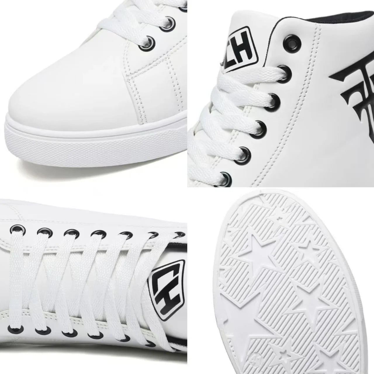Men's High-Top Vulcanized Sneakers