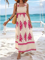 Square Collar Summer Sundress