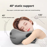 Memory Foam Neck Pillow, Ergonomic U-Shaped Travel Pillow with Washable Cover for Airplane,Car,Office Home-Soft Support