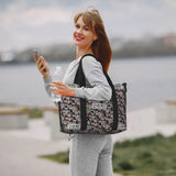 Custom The Eras Tour 1989 Taylor's Swift's American Pop Singer Tote Bag Women Large Capacity Beach Gym Travel Bags