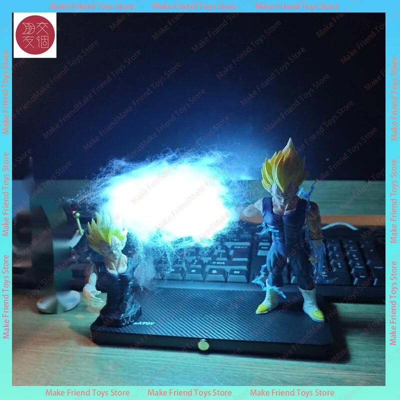 Rechargeable Dragon Ball Gogeta Lamp Gogeta Ligh Son Goku Light Lamp Magnet Light Model Kakarotto Kamehameha Wave Vegetmagnetic 