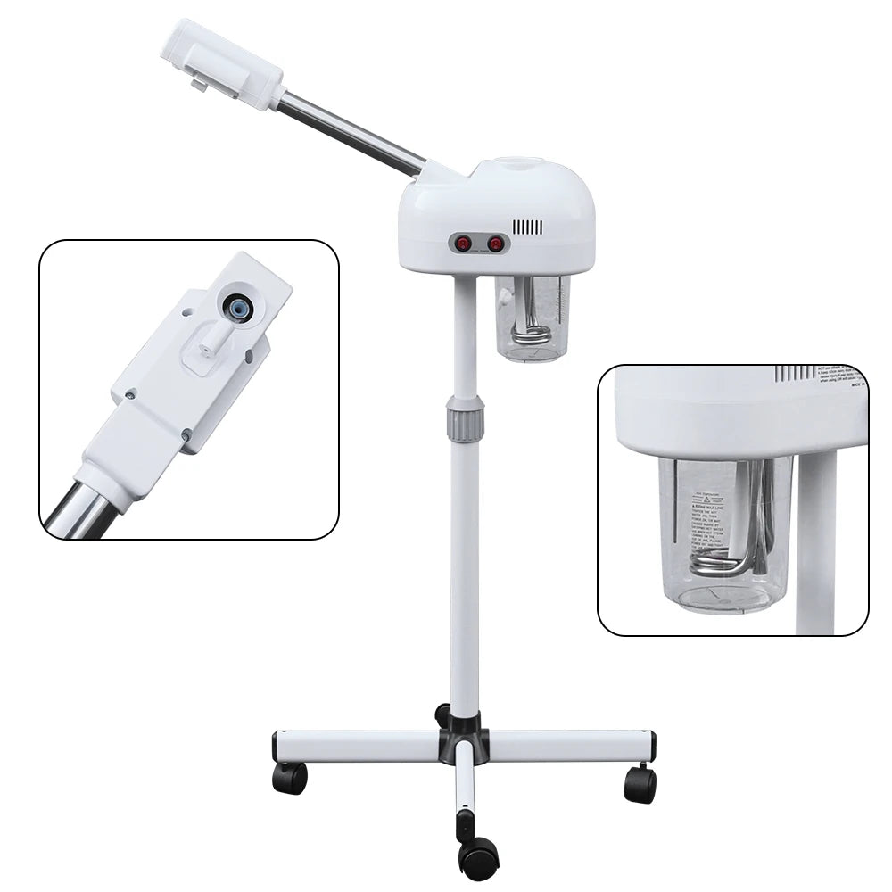 Ozone Facial Steamer Professional Skin Care Equipment for Salon & Home Deep Cleansing & Moisturizing