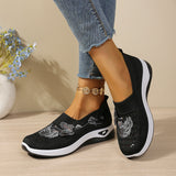 Comfort Women Closed Toe Mules Sandals Floral Embroidery Hollow Mesh Slip On Wedge Platform Lightweight Daily Walkin Lady Shoes