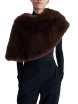 Elegant Fur & Feather 2-Piece Maxi Set