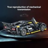 Creative DIY Racing Car Model Building Bricks Kit Advanced MOC Construction Toys for Adults Boys Girls Holiday Gift Idea