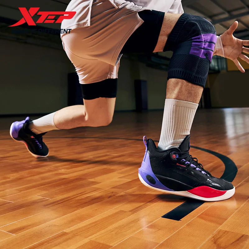 Xtep Basketball Shoes Men's 2025 Summer Wear-resistant Breathable Stability Elastic Lightweight Sneakers For Male 875319120003