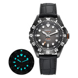 BERNY 20ATM Automatic Diver Watch for Men MIYOTA 8215 Top Accuracy 316L Steel Supper Luminous Sapphire AR Men's Diving Watches