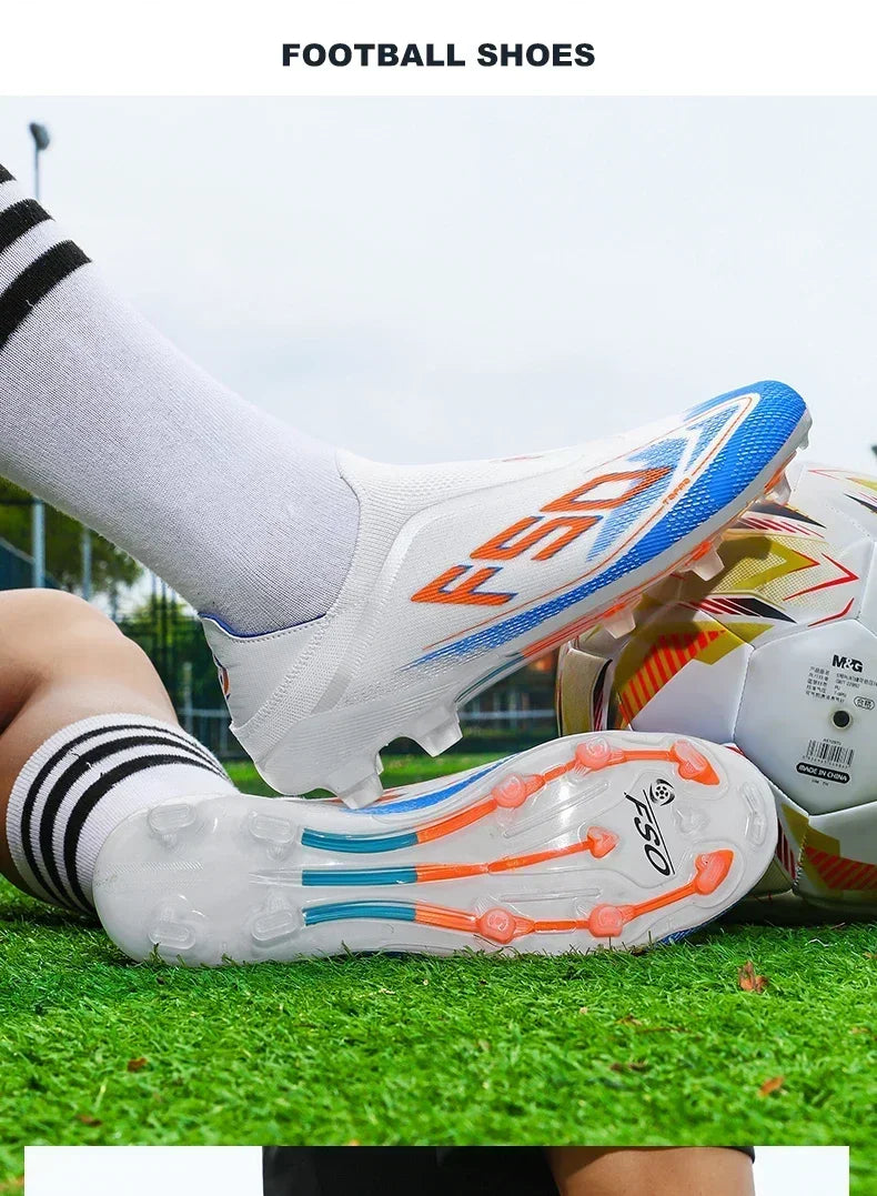 Men's Football Boots – Lace-Up Soccer Cleats