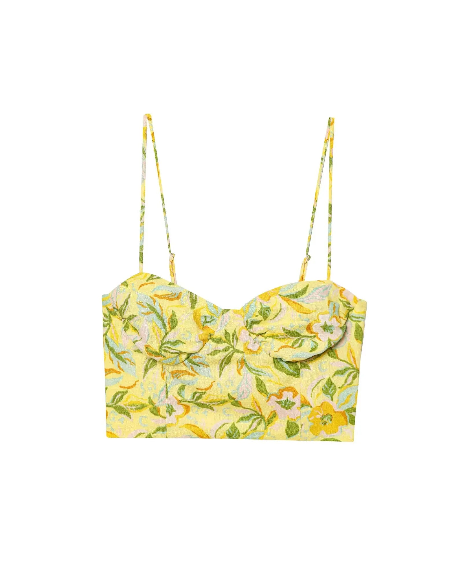 TFMLN Women Floral Print Skirt Two Piece Set Sexy Crop Sling Camisole Casual Beach Holiday Style A-line Skirts Sets Female New