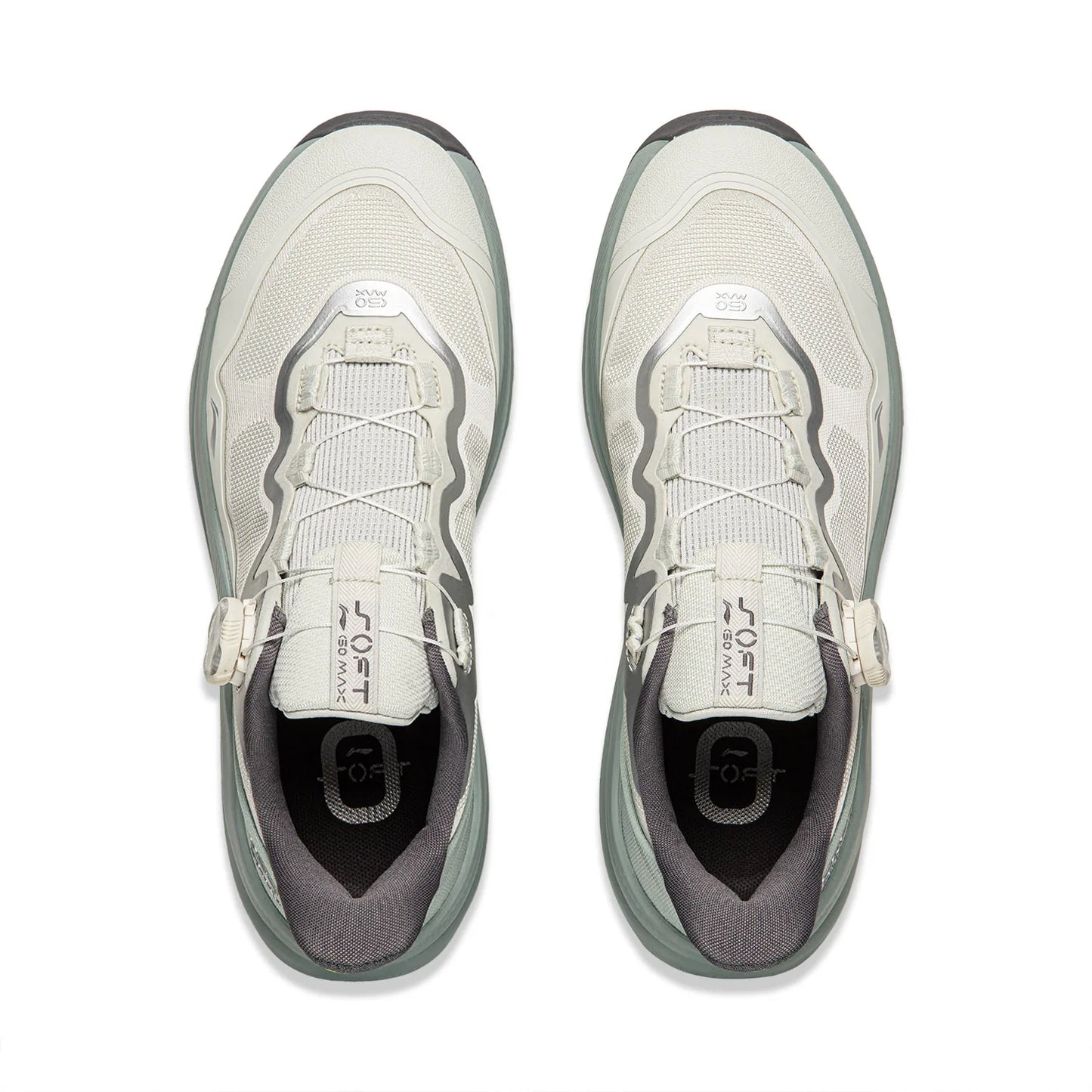 Li-Ning Unisex SOFT GO MAX 2 COMFOAM MAX Cushion Thick Heel Sports Shoes LiNing Stylish Casual Walking Sneakers AGLW131