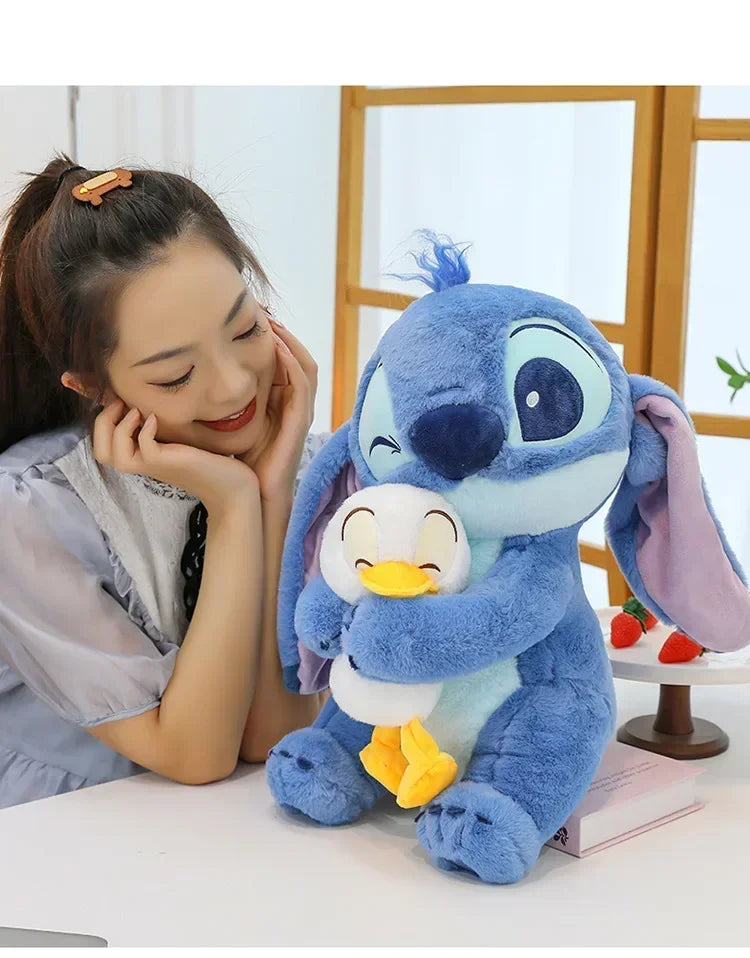 Disney Stitch & Duck Plush Doll