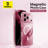 Baseus Clear Magnetic Case for iPhone 17 & 18 Pro Max