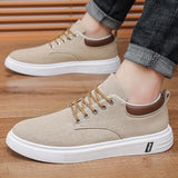 New Breathable Men's Canvas Shoes Student Casual Sports Shoes Trendy Youth Board Shoes