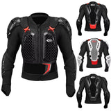 New Motocross Armor Jacket Off-Road Motorcycle Protection Gear Anti Crash Chest Back Padding Motorbike Jacket Pants CE Certified