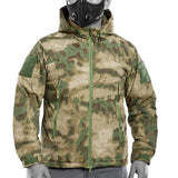 Men's Tactical Winter Down Jacket – Waterproof Outdoor Parka