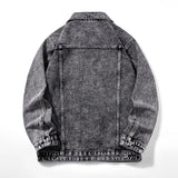 Washed Heavyweight Denim Jacket – Vintage Workwear