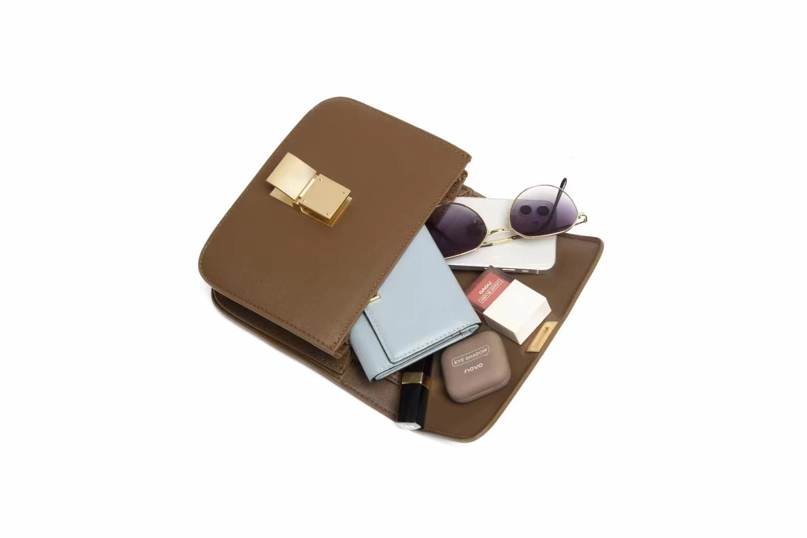 Women’s Genuine Leather Shoulder Bag 2025 Trend Brand Small Square Bags Luxury Designer Handbag Fashion Messenger BagsTofu Bags