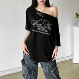 Casual Relaxed Graphic Tee | Chic Summer Streetwear