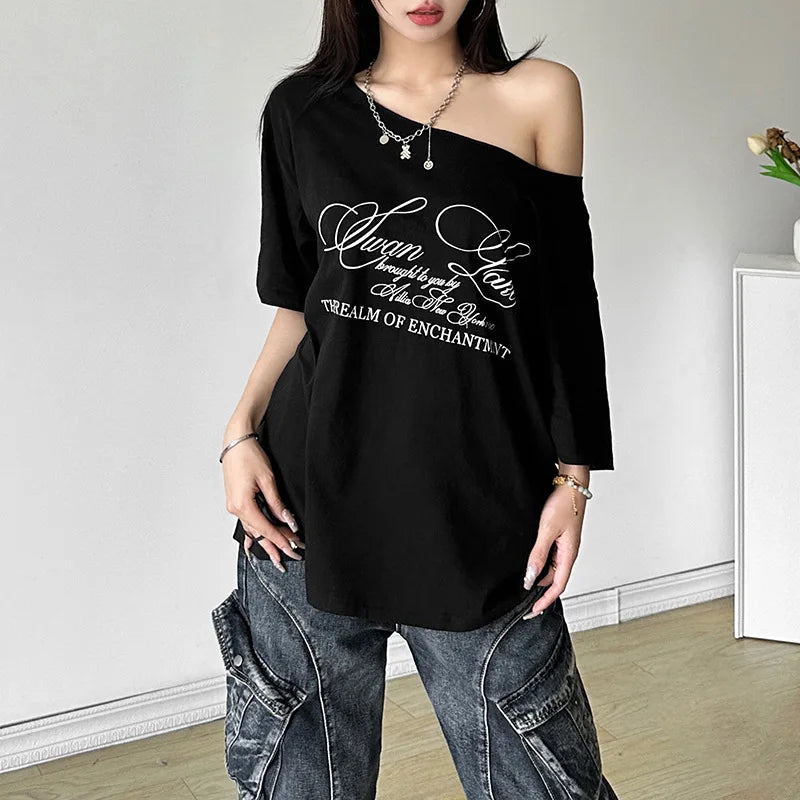 Casual Relaxed Graphic Tee | Chic Summer Streetwear