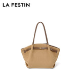 LA FESTIN Original Brand Women's bags Shoulder Bag Woven Bag 2026 New Tote Bag Large Handbag Travel Bag Big Beach Bag